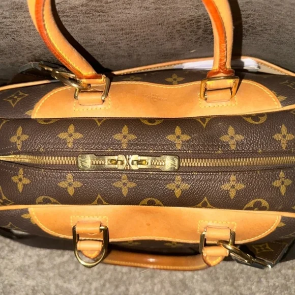 Louis Vuitton Deauville Monogram Tote Clean Inside And Out No Flaws Dust Bag Inc - Picture 3 of 8